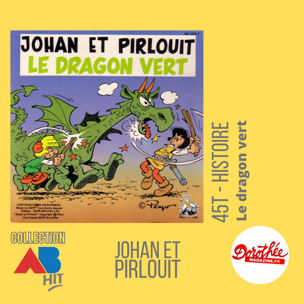 Fariboles Peyo Schtroumpfs - Scène des retrouvailles Johan et Pirlouit